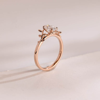 Stunning 1.0 - 2.0 CT Marquise Moissanite Engagement Ring with Solitaire Design 9